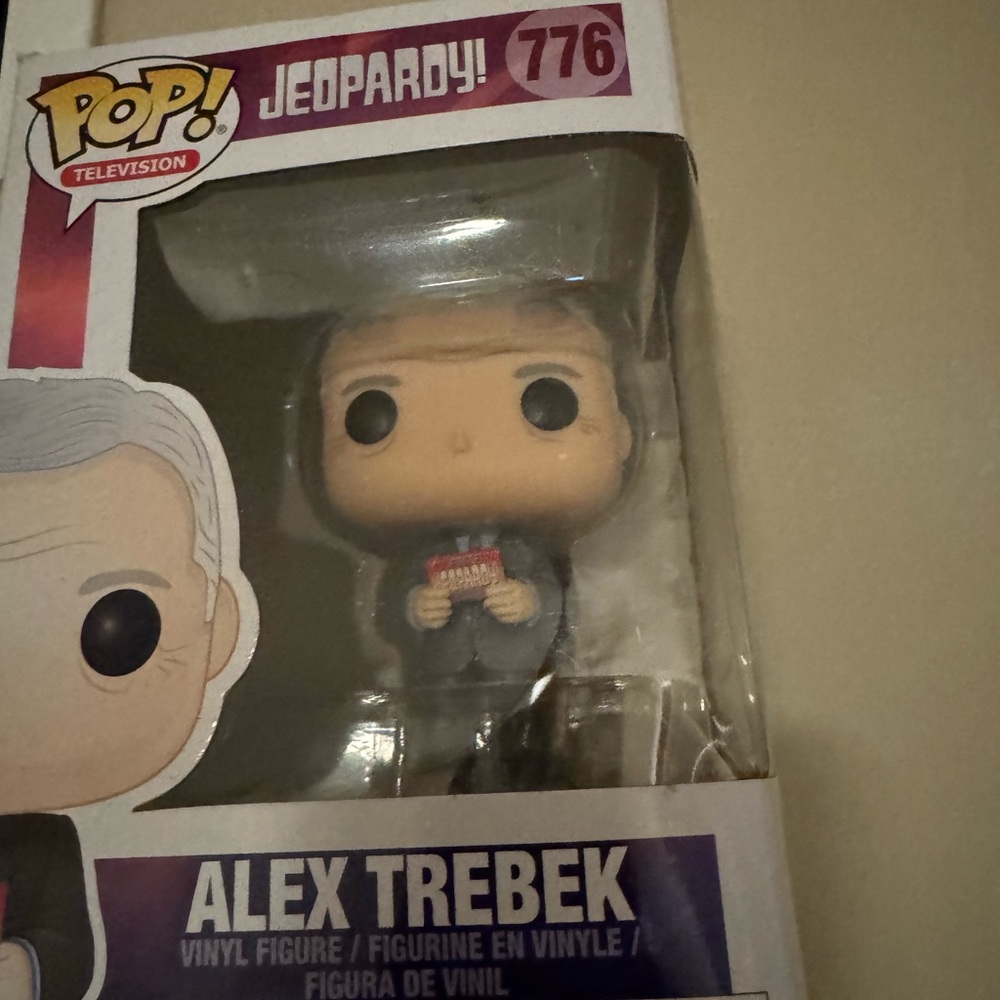Funko Pop! Jeopardy Figure with Gray Suit